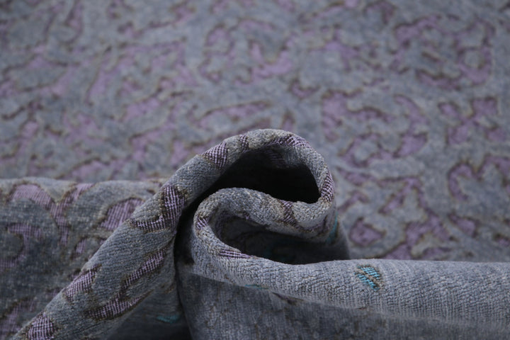 Hand Knotted Onyx Wool Rug 5' 10" x 8' 5" - No. AT66493