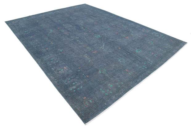 Hand Knotted Onyx Wool Rug 8' 8" x 11' 5" - No. AT34439