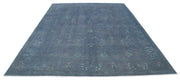 Hand Knotted Onyx Wool Rug 8' 8" x 11' 5" - No. AT34439