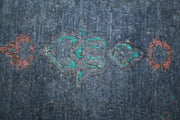 Hand Knotted Onyx Wool Rug 8' 8" x 11' 5" - No. AT34439