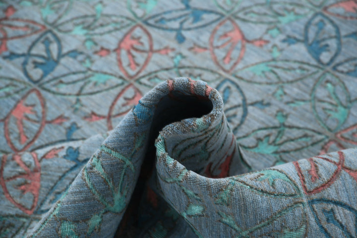 Hand Knotted Onyx Wool Rug 6' 10" x 9' 0" - No. AT44614