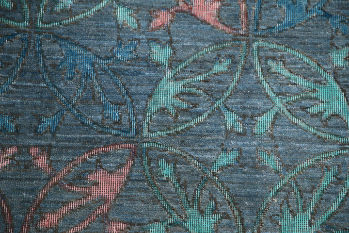 Hand Knotted Onyx Wool Rug 6' 10" x 9' 0" - No. AT44614