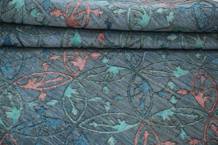 Hand Knotted Onyx Wool Rug 6' 10" x 9' 0" - No. AT44614