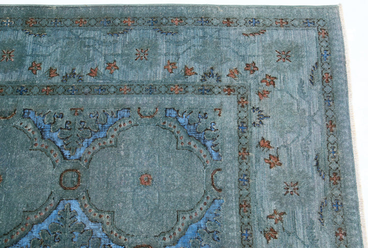 Hand Knotted Onyx Wool Rug 7' 11" x 9' 7" - No. AT59254