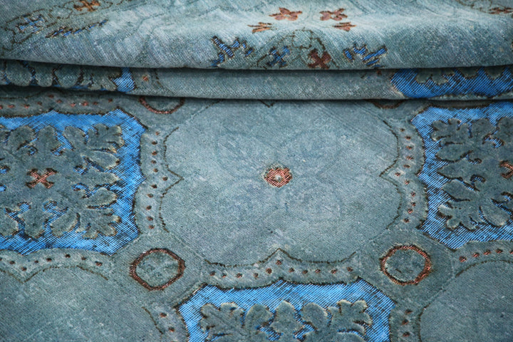 Hand Knotted Onyx Wool Rug 7' 11" x 9' 7" - No. AT59254