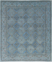 Hand Knotted Onyx Wool Rug 7' 11" x 9' 7" - No. AT59254
