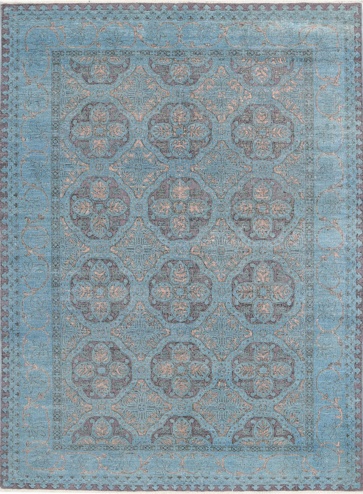 Hand Knotted Onyx Wool Rug 5' 10" x 8' 0" - No. AT90819