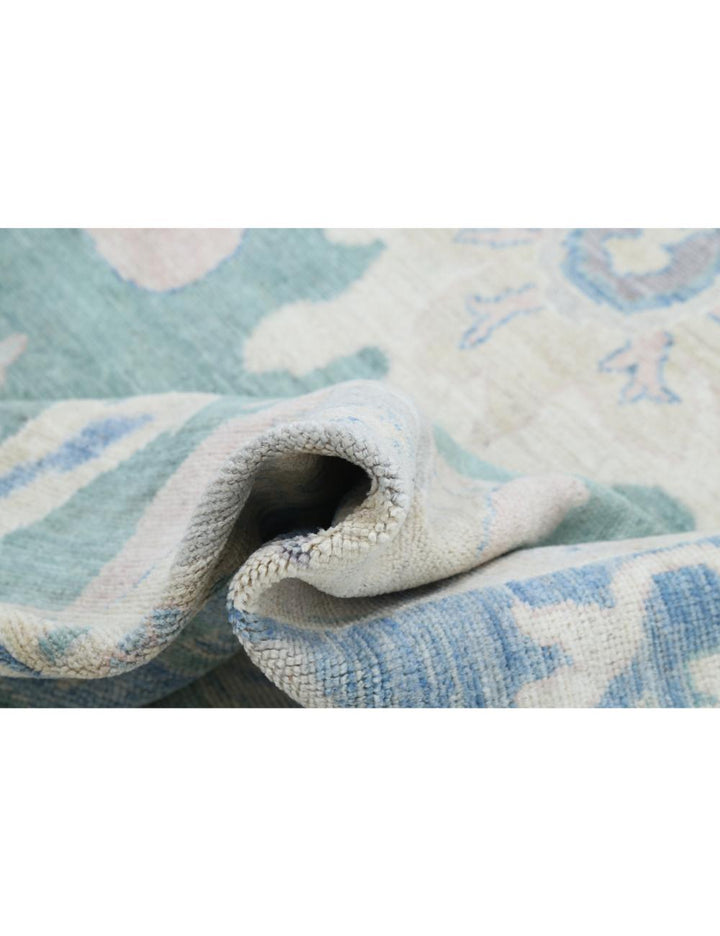 Hand Knotted Oushak Wool Rug 10' 6" x 14' 6" - No. AT67943