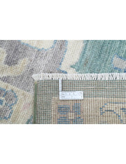 Hand Knotted Oushak Wool Rug 10' 6" x 14' 6" - No. AT67943