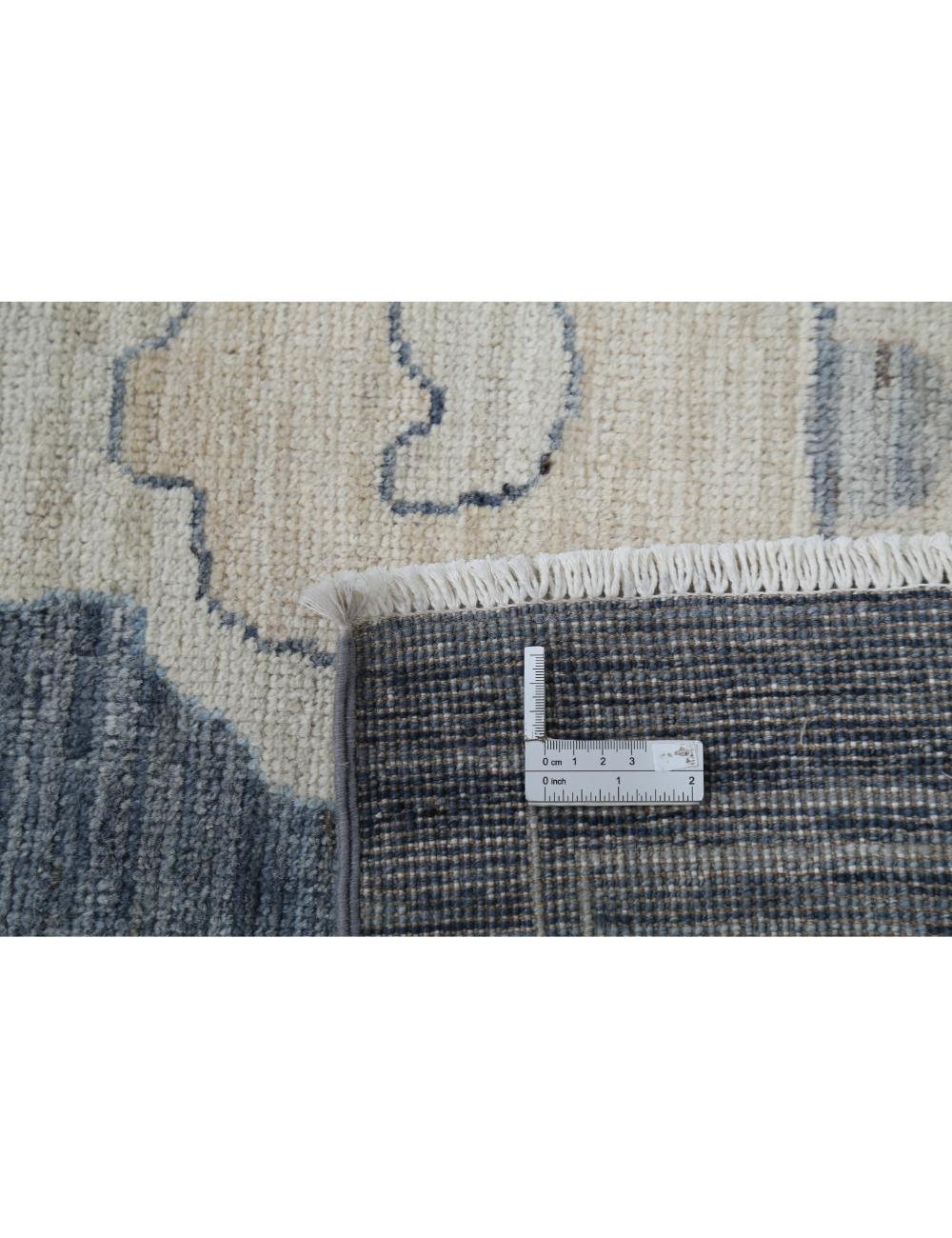 Hand Knotted Oushak Wool Rug 10' 4" x 14' 0" - No. AT86125