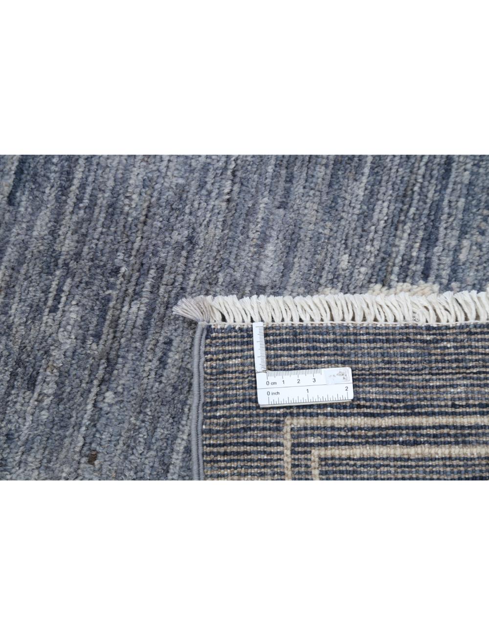 Hand Knotted Oushak Wool Rug 12' 3" x 14' 11" - No. AT20484