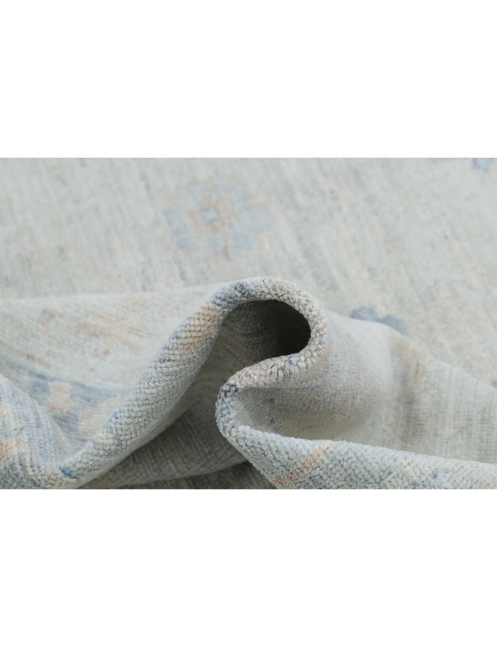 Hand Knotted Oushak Wool Rug 9' 2" x 12' 3" - No. AT67582