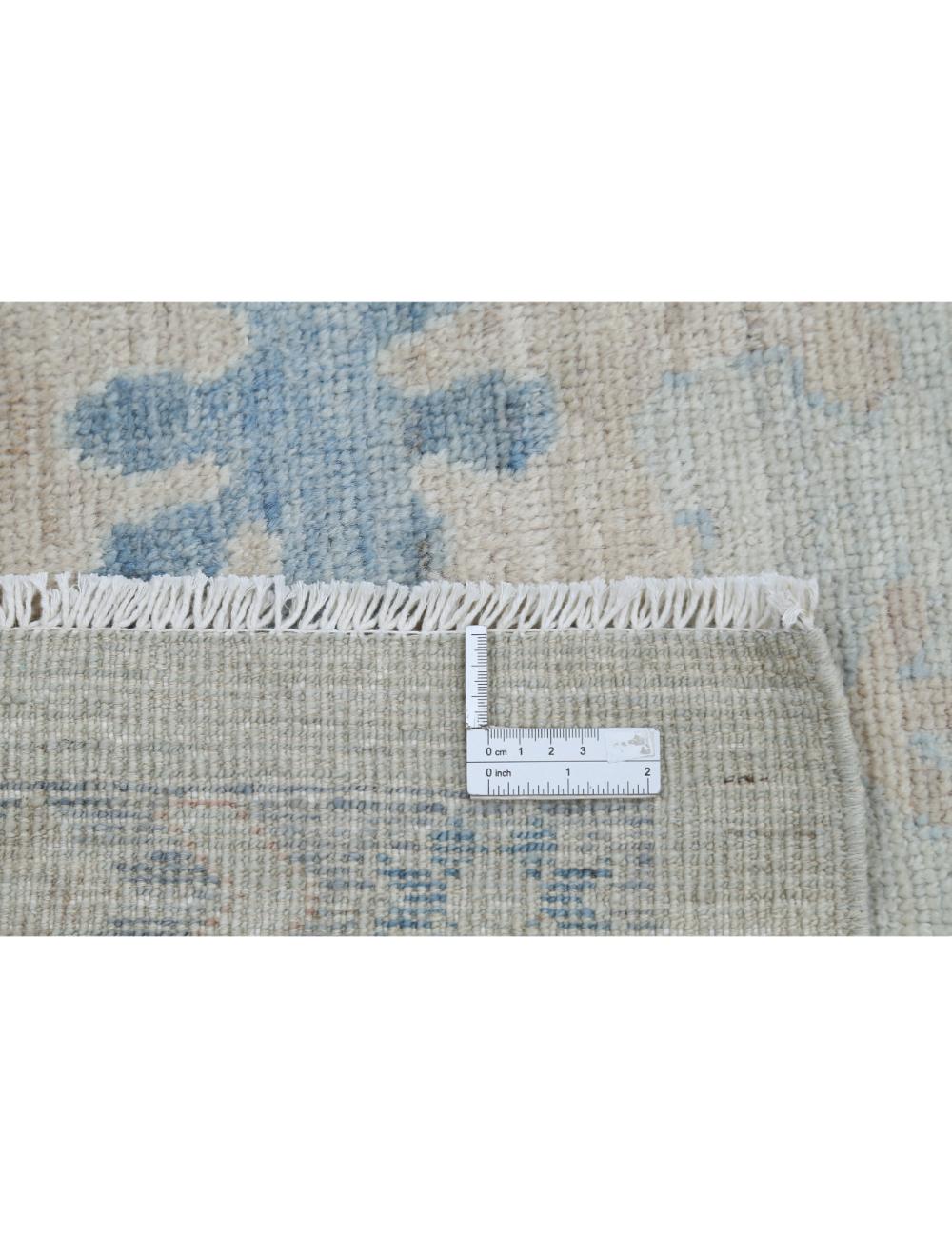 Hand Knotted Oushak Wool Rug 9' 2" x 12' 3" - No. AT67582