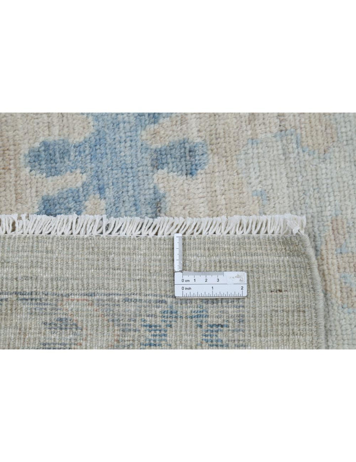 Hand Knotted Oushak Wool Rug 9' 2" x 12' 3" - No. AT67582