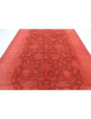 Hand Knotted Overdye Wool Rug 8' 8" x 11' 6" - No. AT63846