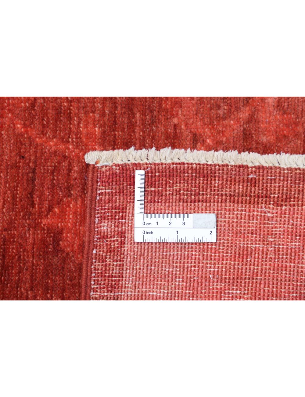 Hand Knotted Overdye Wool Rug 8' 8" x 11' 6" - No. AT63846