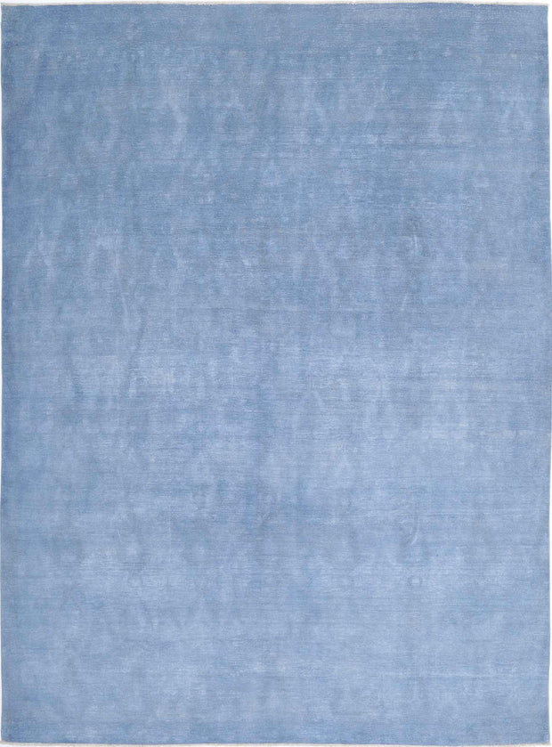 Hand Knotted Overdye Wool Rug 8' 8" x 12' 0" - No. AT69715