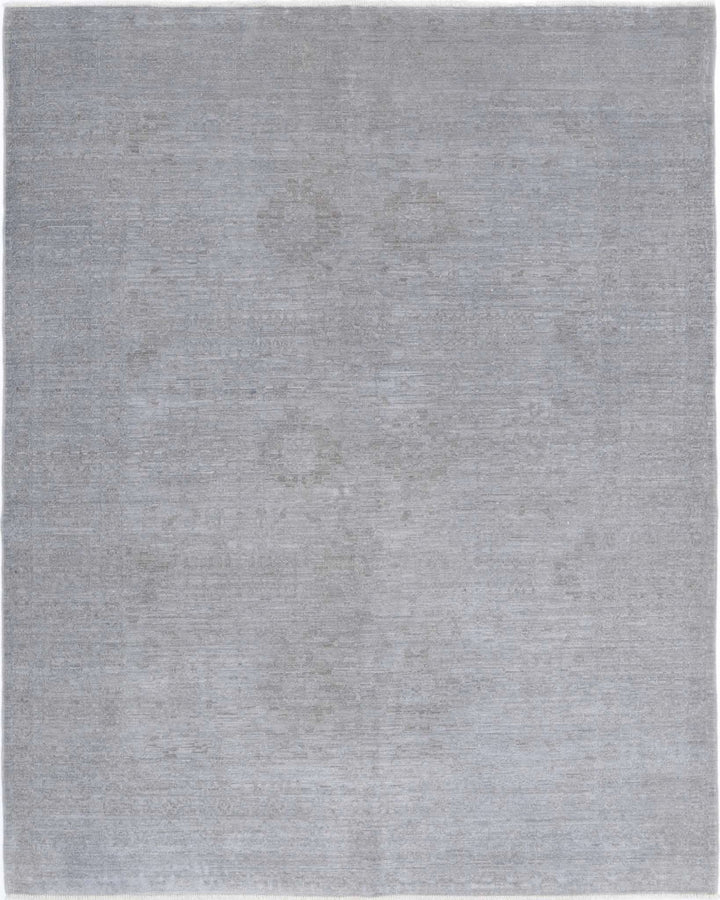 Hand Knotted Overdye Wool Rug 4' 11" x 6' 3" - No. AT59306