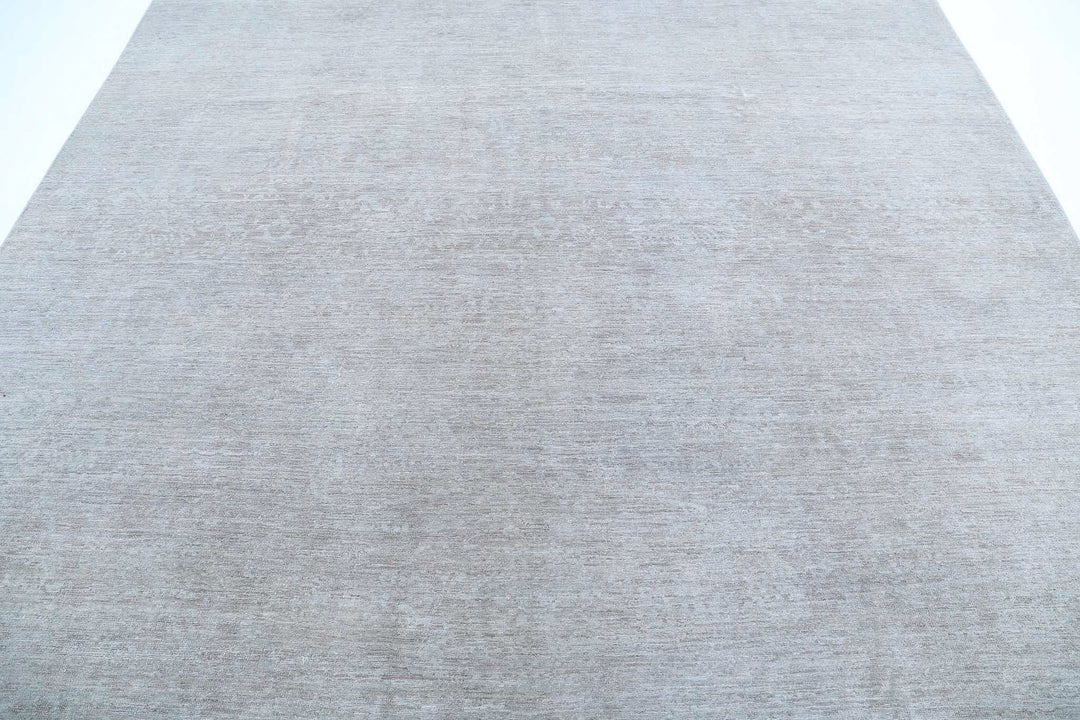 Hand Knotted Overdye Wool Rug 9' 0" x 12' 4" - No. AT52802