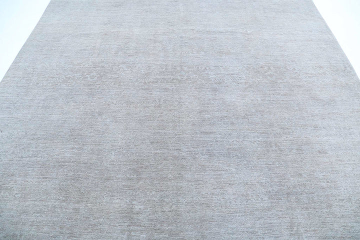 Hand Knotted Overdye Wool Rug 9' 0" x 12' 4" - No. AT52802