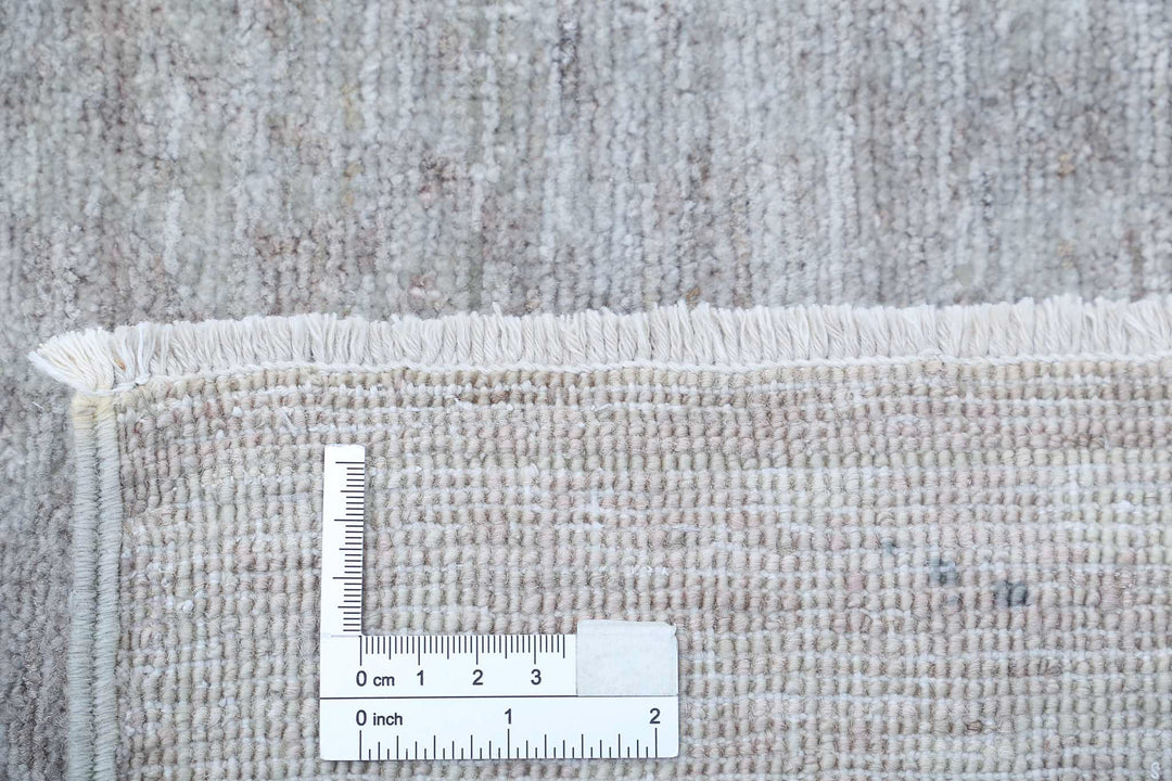 Hand Knotted Overdye Wool Rug 9' 0" x 12' 4" - No. AT52802