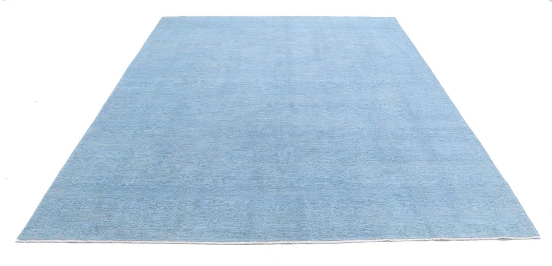 Hand Knotted Overdye Wool Rug 8' 1" x 9' 8" - No. AT84288