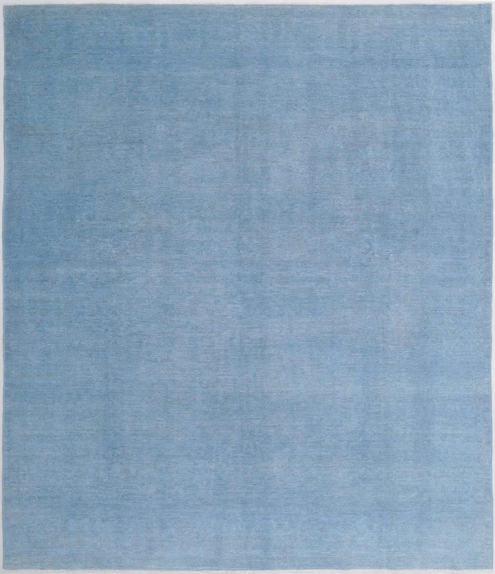 Hand Knotted Overdye Wool Rug 8' 1" x 9' 8" - No. AT84288