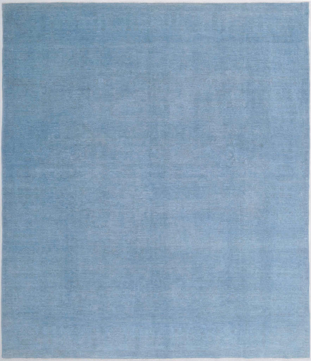 Hand Knotted Overdye Wool Rug 8' 1" x 9' 8" - No. AT84288