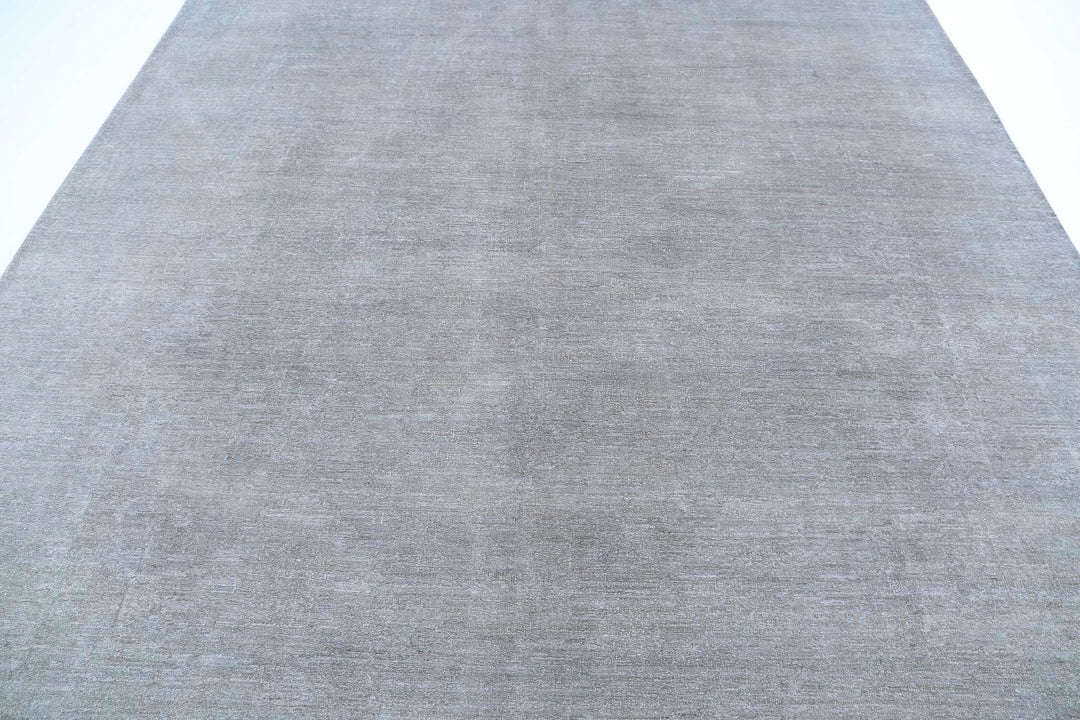 Hand Knotted Overdye Wool Rug 8' 11" x 11' 4" - No. AT49782