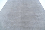 Hand Knotted Overdye Wool Rug 8' 11" x 11' 4" - No. AT49782