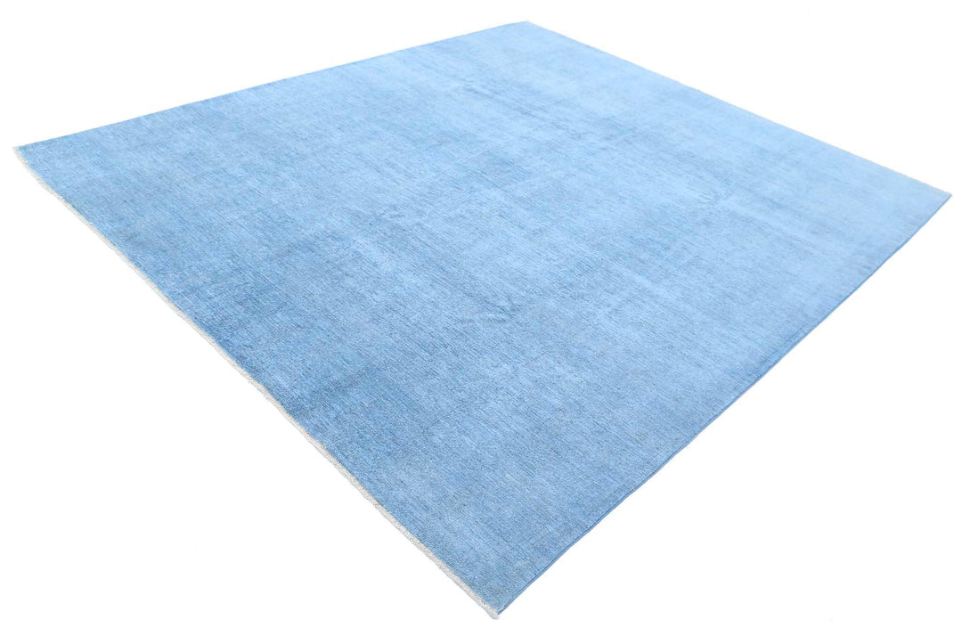 Hand Knotted Overdye Wool Rug 7' 11" x 9' 1" - No. AT98114