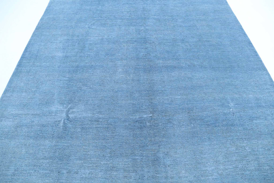 Hand Knotted Overdye Wool Rug 7' 11" x 9' 1" - No. AT98114