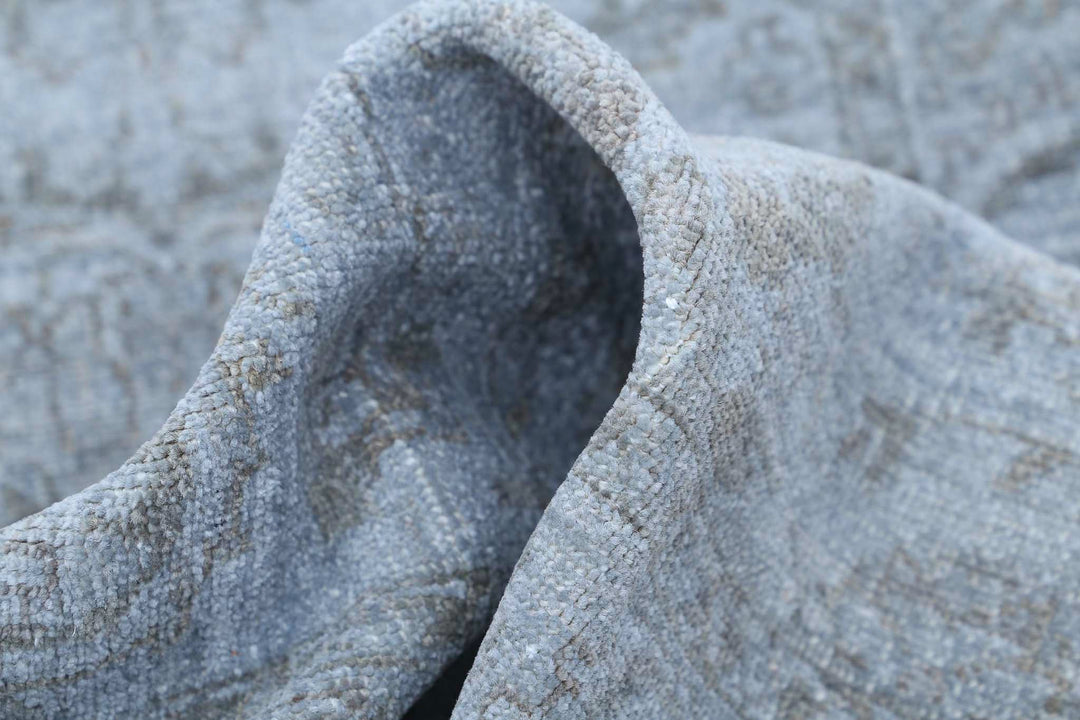 Hand Knotted Overdye Wool Rug 2' 8" x 6' 11" - No. AT50203