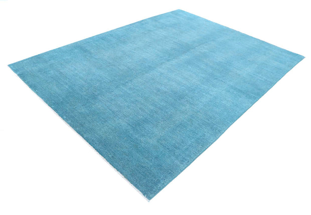 Hand Knotted Overdye Wool Rug 6' 10" x 9' 4" - No. AT26010