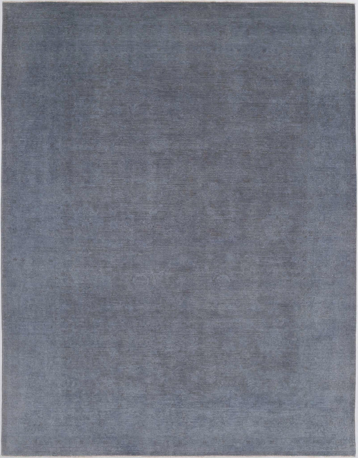 Hand Knotted Overdye Wool Rug 8' 8" x 11' 5" - No. AT22043