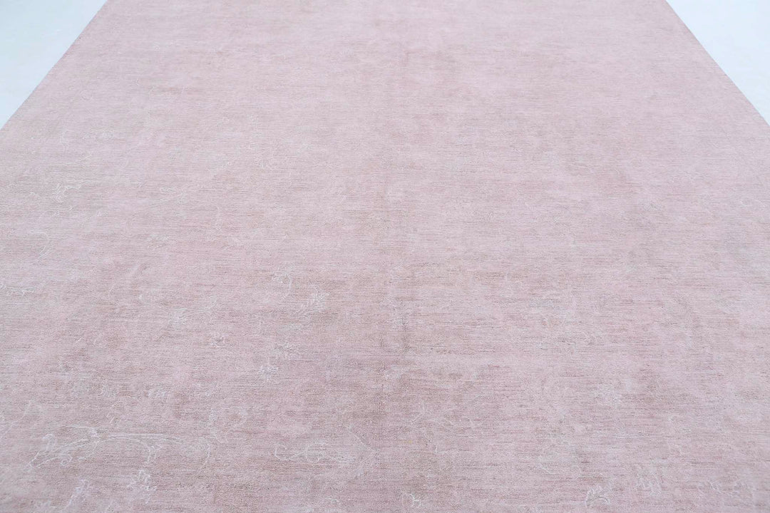 Hand Knotted Overdye Wool Rug 9' 11" x 13' 6" - No. AT15319