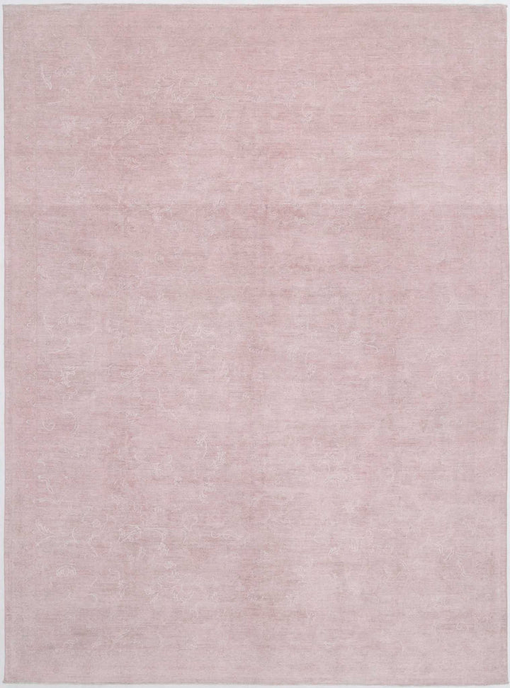 Hand Knotted Overdye Wool Rug 9' 11" x 13' 6" - No. AT15319