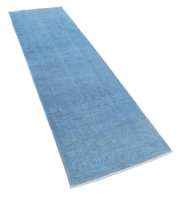 Hand Knotted Overdye Wool Rug 2' 6" x 8' 2" - No. AT75366