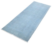 Hand Knotted Overdye Wool Rug 2' 5" x 6' 7" - No. AT47259