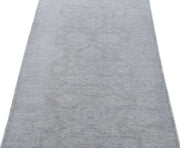 Hand Knotted Overdye Wool Rug 2' 7" x 8' 3" - No. AT60561