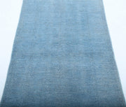 Hand Knotted Overdye Wool Rug 2' 4" x 6' 9" - No. AT15004