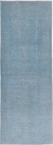 Hand Knotted Overdye Wool Rug 2' 4" x 6' 9" - No. AT15004