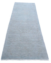 Hand Knotted Overdye Wool Rug 2' 9" x 9' 11" - No. AT58769