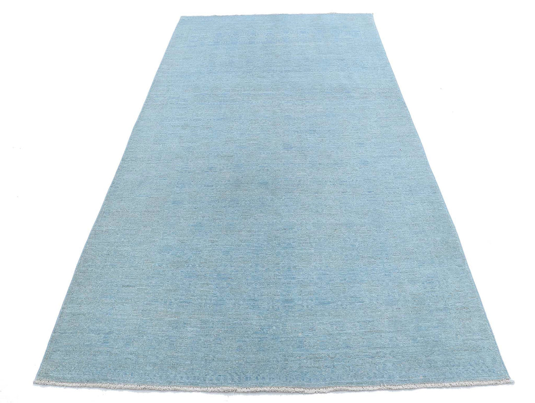 Hand Knotted Overdye Wool Rug 4' 7" x 9' 6" - No. AT94940