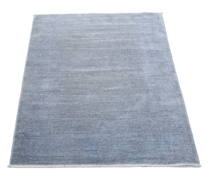 Hand Knotted Overdye Wool Rug 2' 8" x 3' 11" - No. AT90858