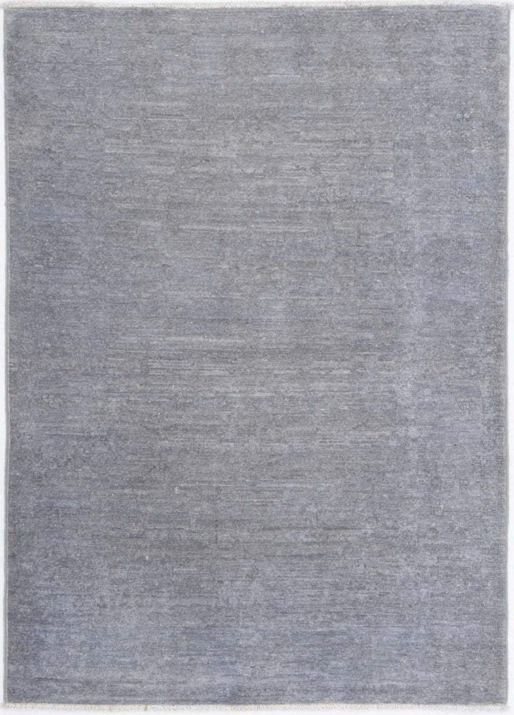 Hand Knotted Overdye Wool Rug 2' 8" x 3' 11" - No. AT90858