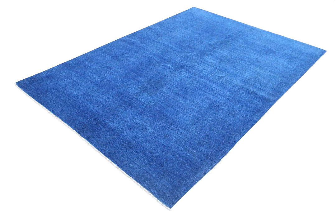 Hand Knotted Overdye Wool Rug 5' 6" x 8' 0" - No. AT63943