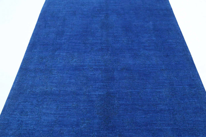 Hand Knotted Overdye Wool Rug 5' 6" x 8' 0" - No. AT63943