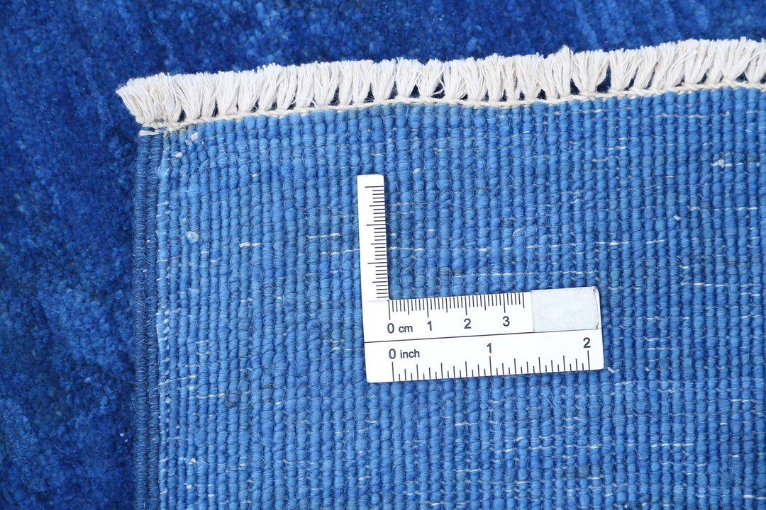 Hand Knotted Overdye Wool Rug 5' 6" x 8' 0" - No. AT63943