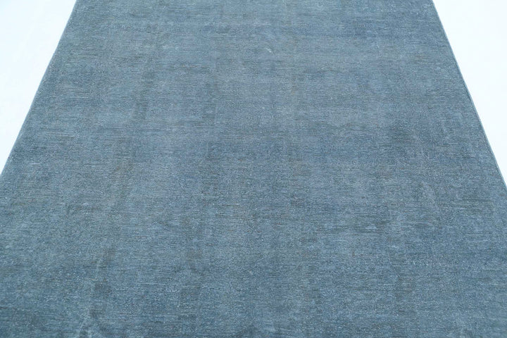 Hand Knotted Overdye Wool Rug 5' 11" x 9' 5" - No. AT16312